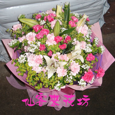 【B-164】花束精選:母親節 感恩花束 康乃馨花束