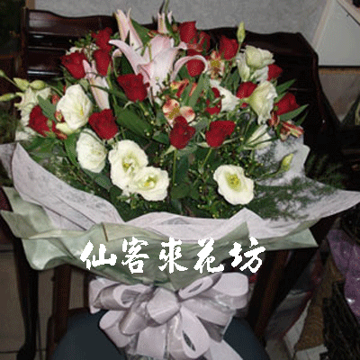 【B-027】玫瑰花束,傳情花束,浪漫情人花束,祝福生日花束:玫瑰花束-無盡的愛