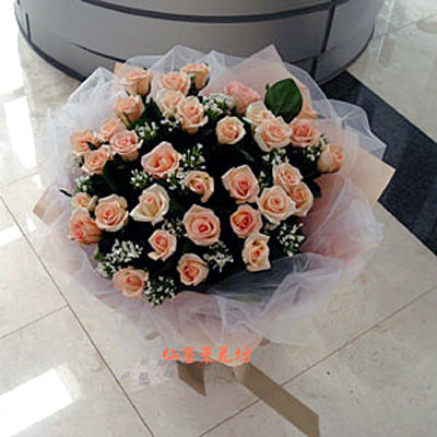 【R-054】花店精選:玫瑰花束傳情花束、浪漫情人花束、祝福生日花束-我想寵愛你